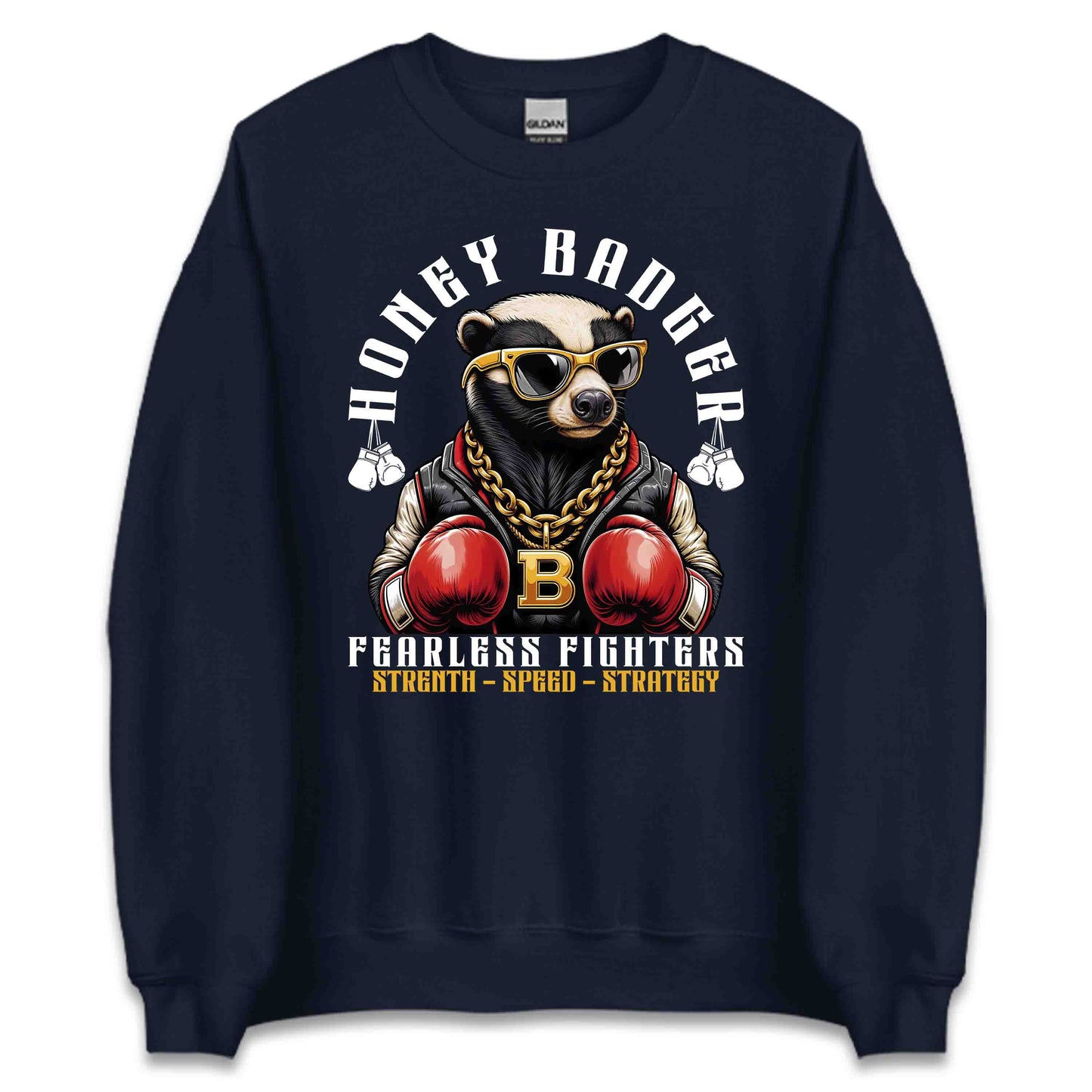 Honey Badger Boxing Tough Animal Boxer | PRODUCT CODE: HNYBDGRXONWF