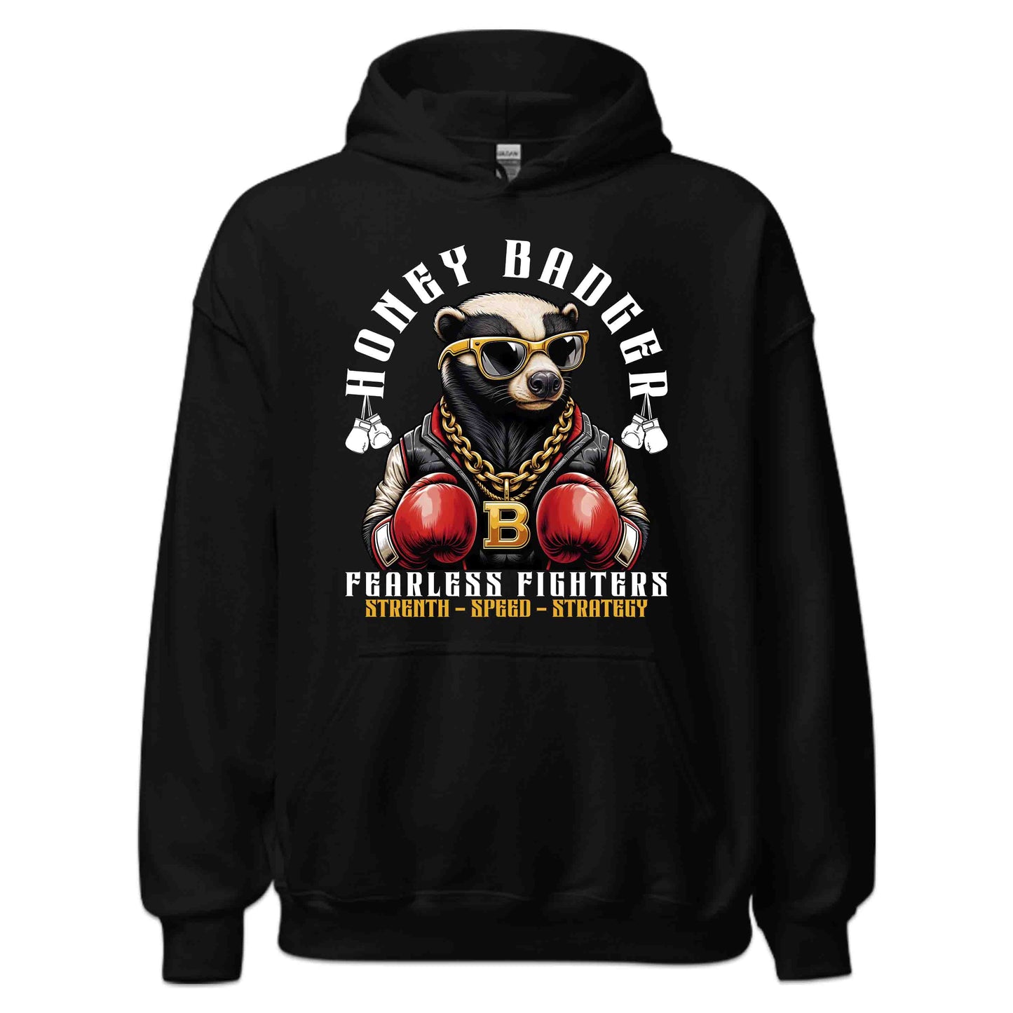 Honey Badger Boxing Tough Animal Boxer | PRODUCT CODE: HNYBDGRXONWF