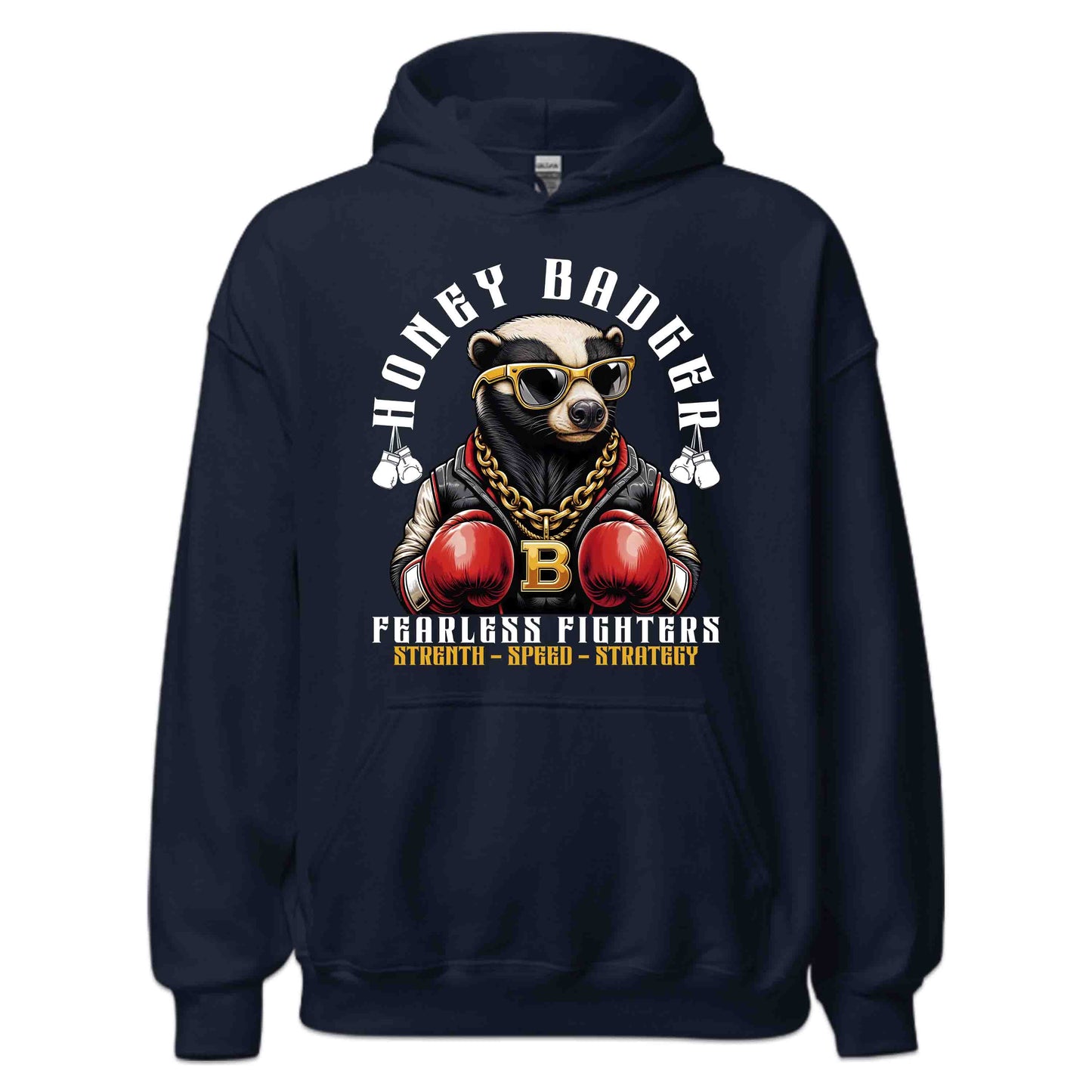 Honey Badger Boxing Tough Animal Boxer | PRODUCT CODE: HNYBDGRXONWF