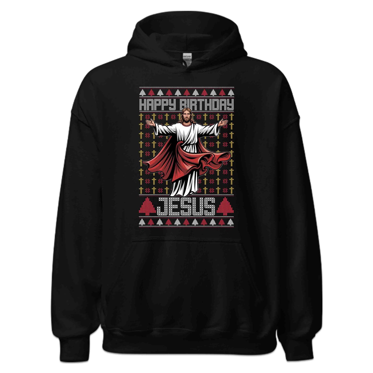 Happy Birthday Jesus Christian Christmas Ugly Xmas | PRODUCT CODE: HPYBRTHJSUCN