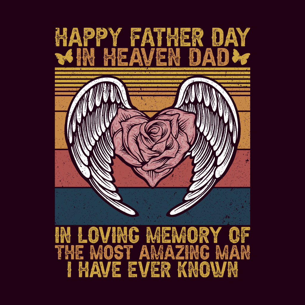 Happy Father's Day In Heaven Dad Memorial Sentimental Keepsake | PRODUCT CODE: HPYFRYDHVNA