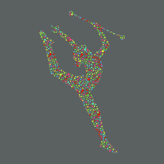 Baton Twirling Hearts Dance Lover | PRODUCT CODE: HRTBTNONG