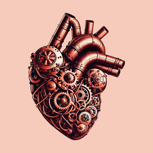 Heart Engine Car Guy Auto Mechanic | PRODUCT CODE: HRTENGICRG