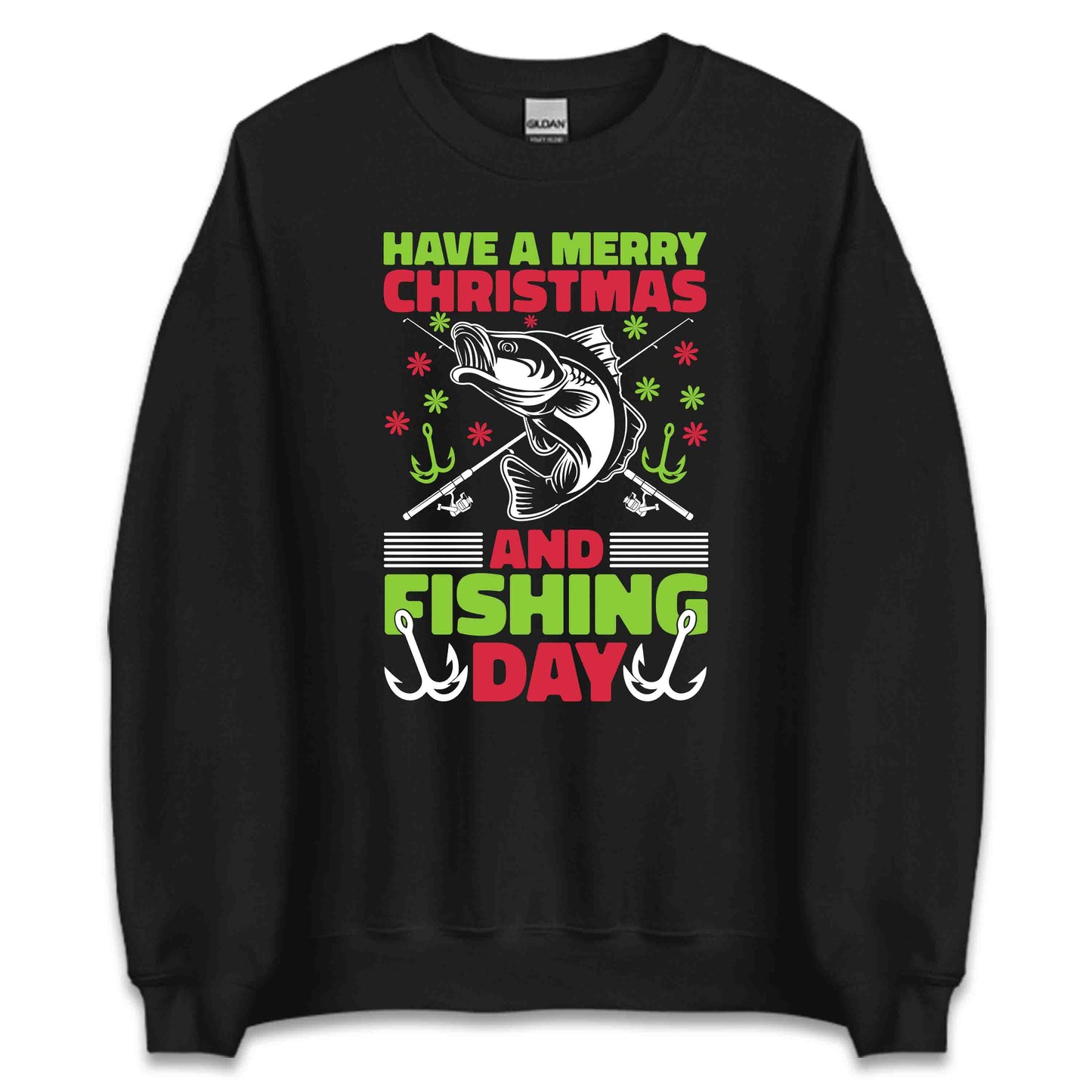 Have A Merry Christmas And Fishing Day Xmas Fish Lover | PRODUCT CODE: HVMYRCHFSHNG