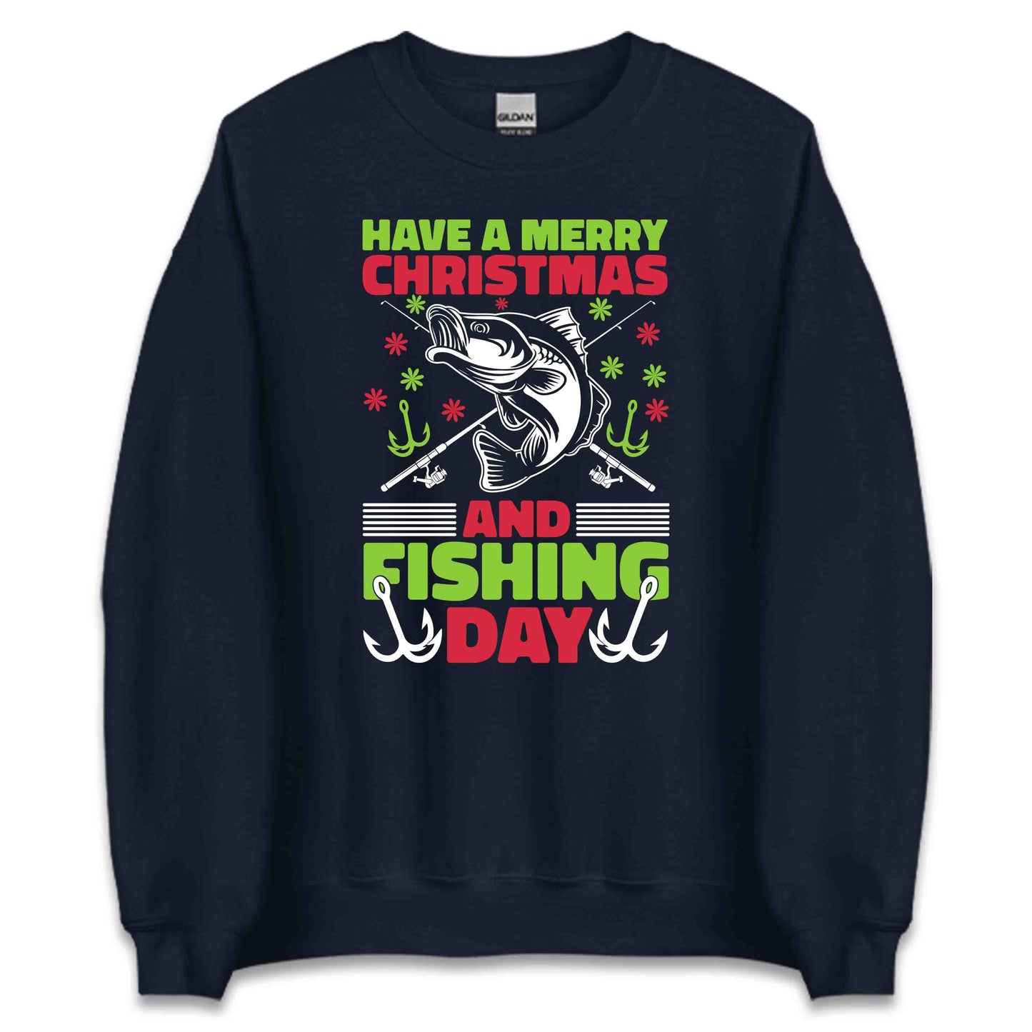 Have A Merry Christmas And Fishing Day Xmas Fish Lover | PRODUCT CODE: HVMYRCHFSHNG