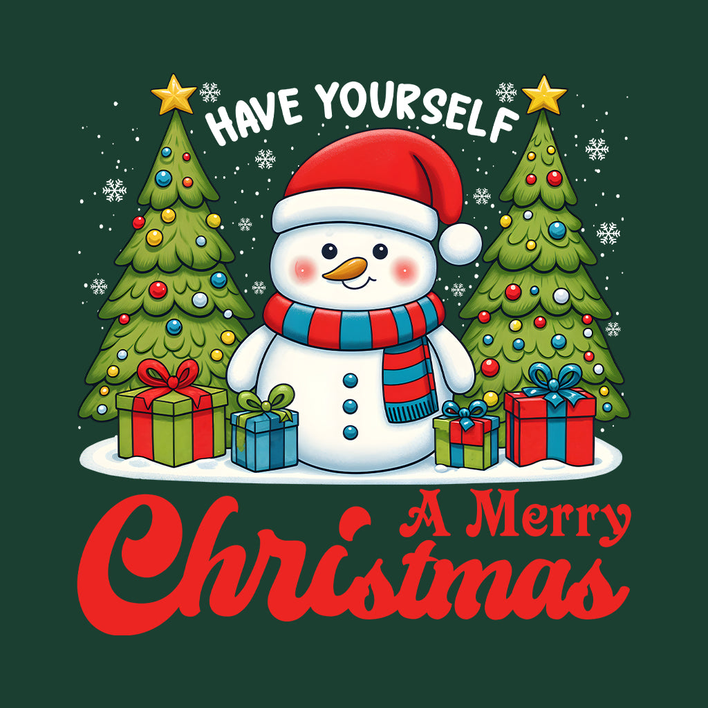 Have Your Self Merry Christmas Snowman Cozy Xmas | PRODUCT CODE: HVYRULFSMYR