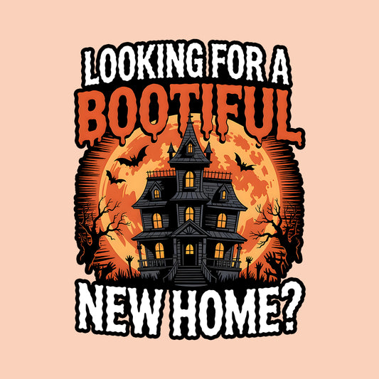 Haunted House T-Shirt, Bootiful Home Sweatshirt, Spooky Real Estate Hoodie | PRODUCT CODE: HWENBSDAW