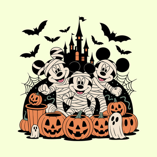 Haunted Castle Mummy Squad T-Shirt, Mickey & Minnie Sweatshirt, Disney Spooky Hoodie | PRODUCT CODE: HWERTAVNMQ