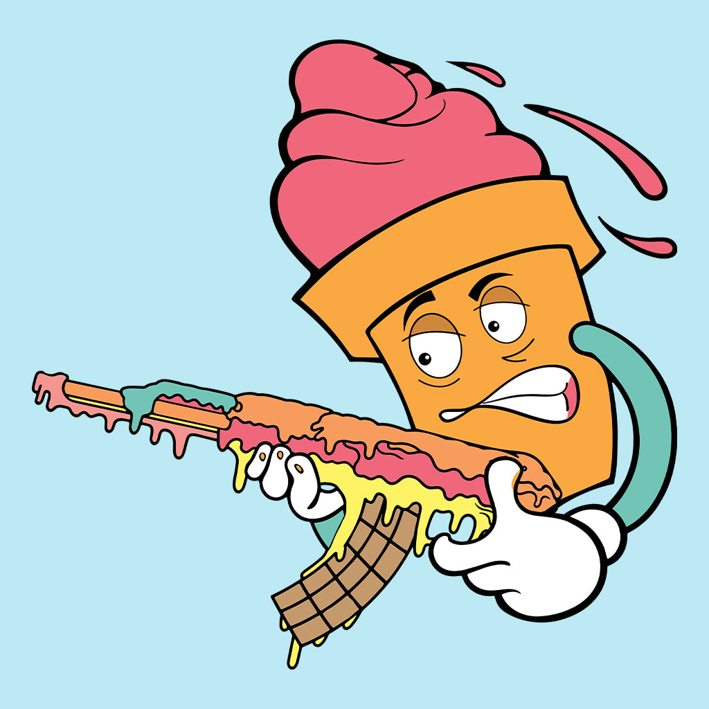 Ice Cream Gangsta AK47 Dessert Weapon | PRODUCT CODE: ICRMGNAKW