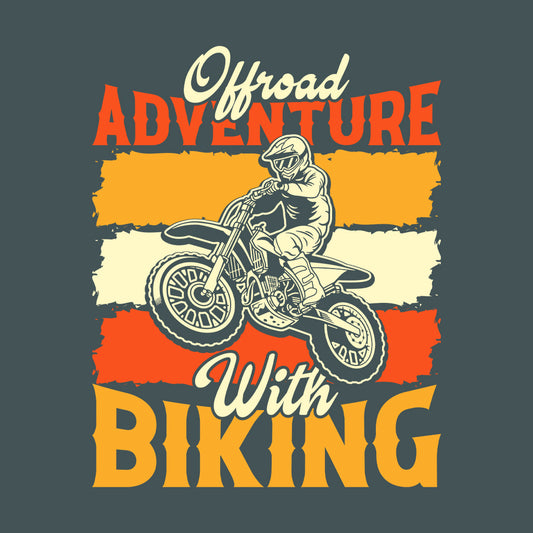 Offroad Adventure with Biking Vintage-Inspired Dirt Bike | PRODUCT CODE: IFRGDBKWIABVP