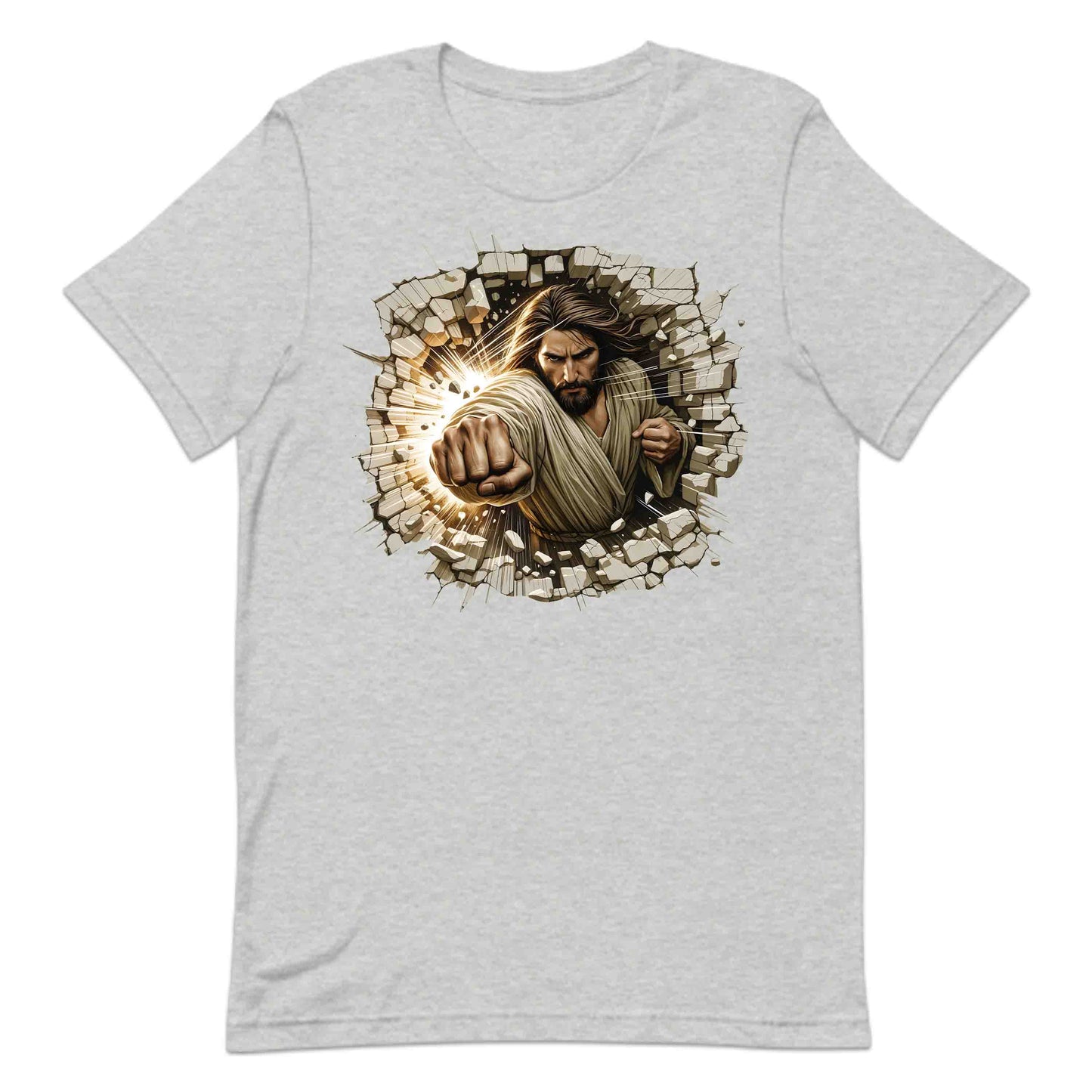 Jesus Breaking Through Wall 3D Realistic Jesus Punch | PRODUCT CODE: JBRKNGTHRWLD