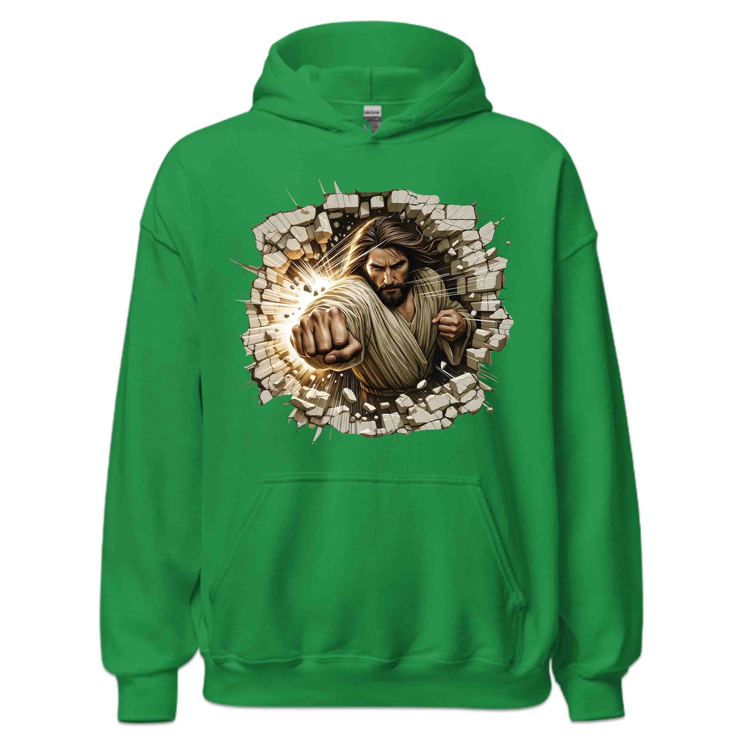Jesus Breaking Through Wall 3D Realistic Jesus Punch | PRODUCT CODE: JBRKNGTHRWLD
