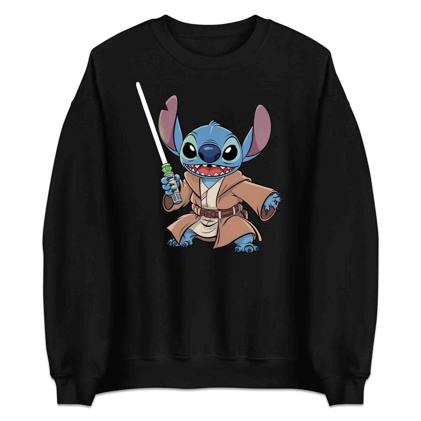 Jedi Stitch T-Shirt | Star Wars x Lilo & Stitch Jumper | Sci-Fi Disney Galactic Mashup Hoodie | PRODUCT CODE: JDUEOASTCHWA