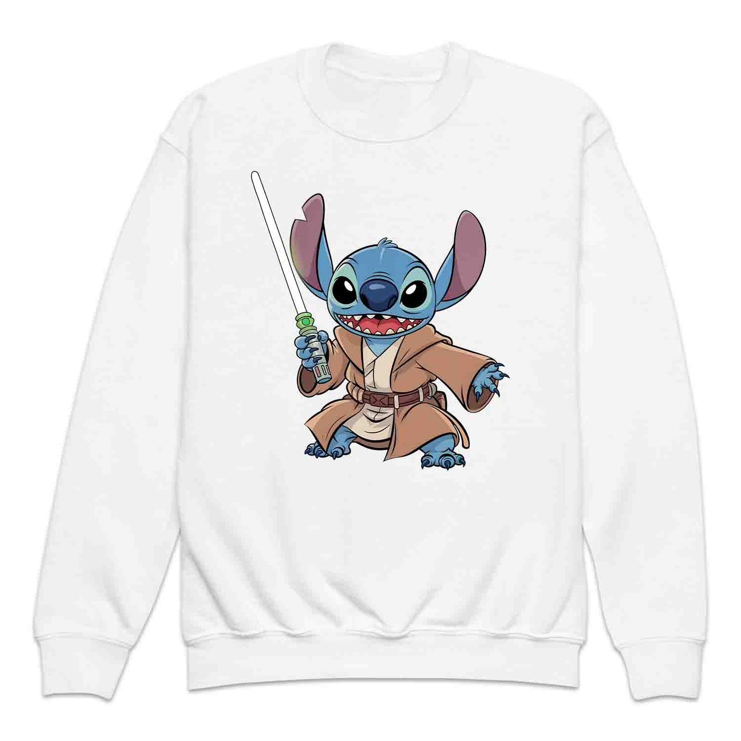 Jedi Stitch Kids T-Shirt | Star Wars x Lilo & Stitch Kids Jumper | Sci-Fi Disney Galactic Mashup Hoodie | PRODUCT CODE: JDUEOASTCHWA