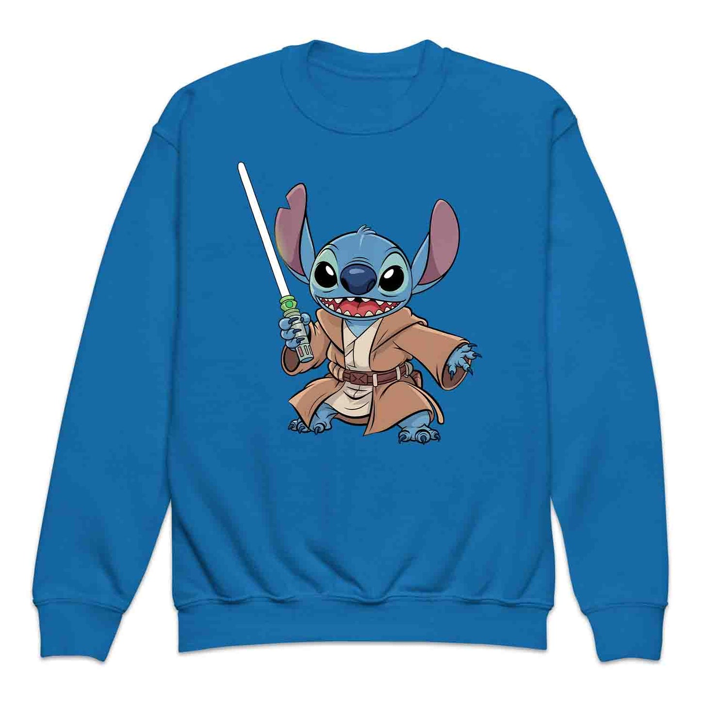 Jedi Stitch Kids T-Shirt | Star Wars x Lilo & Stitch Kids Jumper | Sci-Fi Disney Galactic Mashup Hoodie | PRODUCT CODE: JDUEOASTCHWA