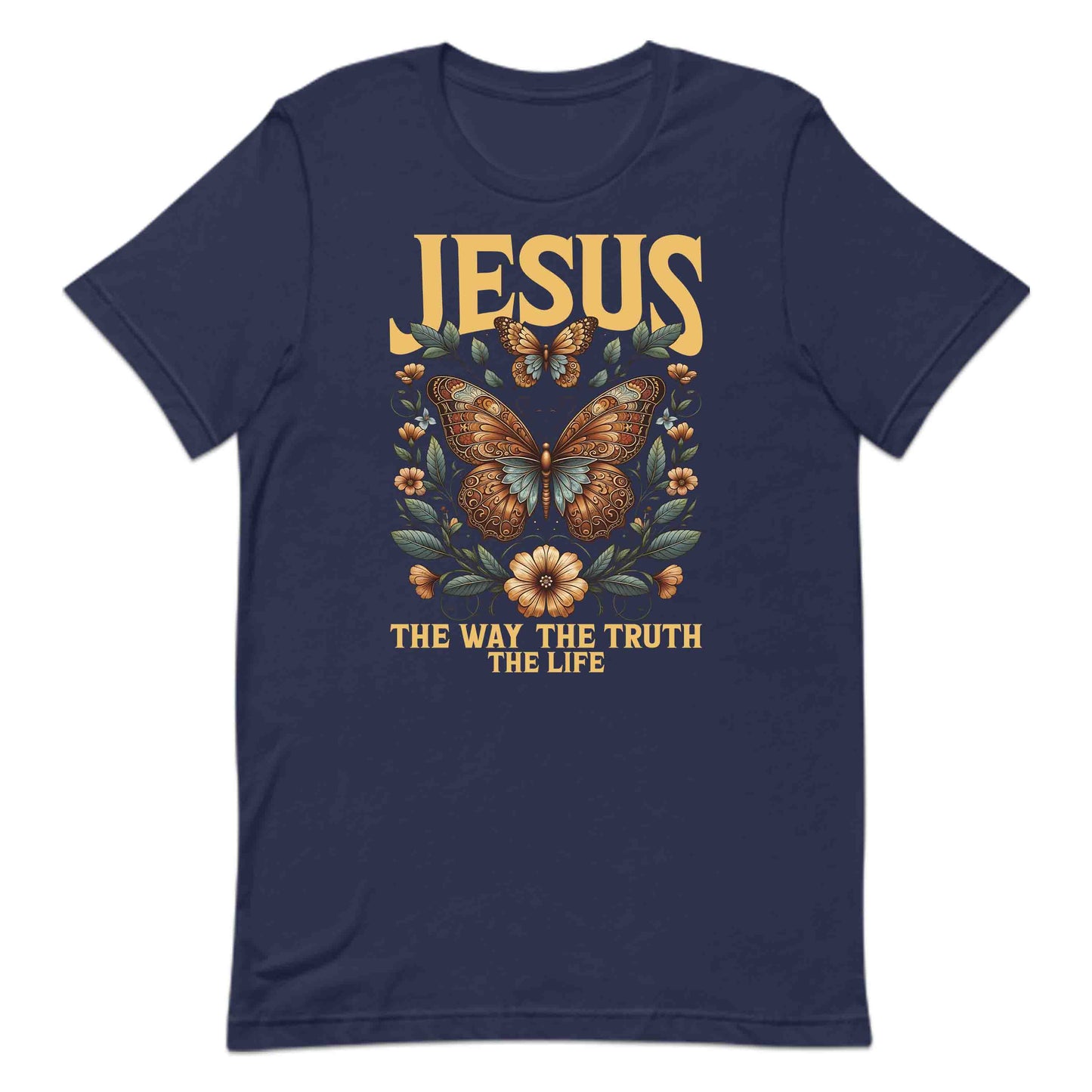 Jesus Butterfly The Way The Truth The Life Christian Floral and Spiritual | PRODUCT CODE: JETHEYRULF