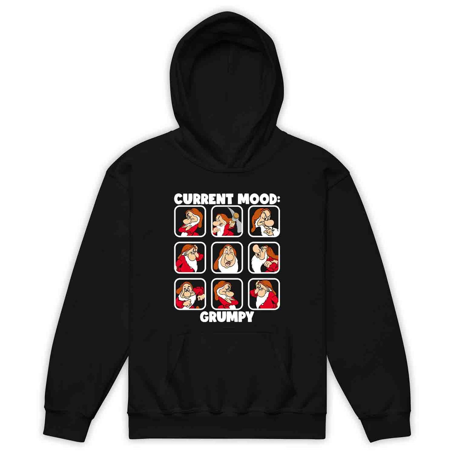 Disney Grumpy Dwarf Mood Kids T-Shirt, Jumper & Hoodie – “Current Mood: Grumpy” Humor Gift for Disney Lovers | PRODUCT CODE: JHSDFBWE