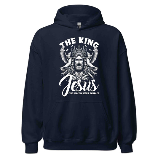 Jesus King Jesus with Crown and Doves Faith-Inspired Christian | PRODUCT CODE: JSKNGCRWNDV