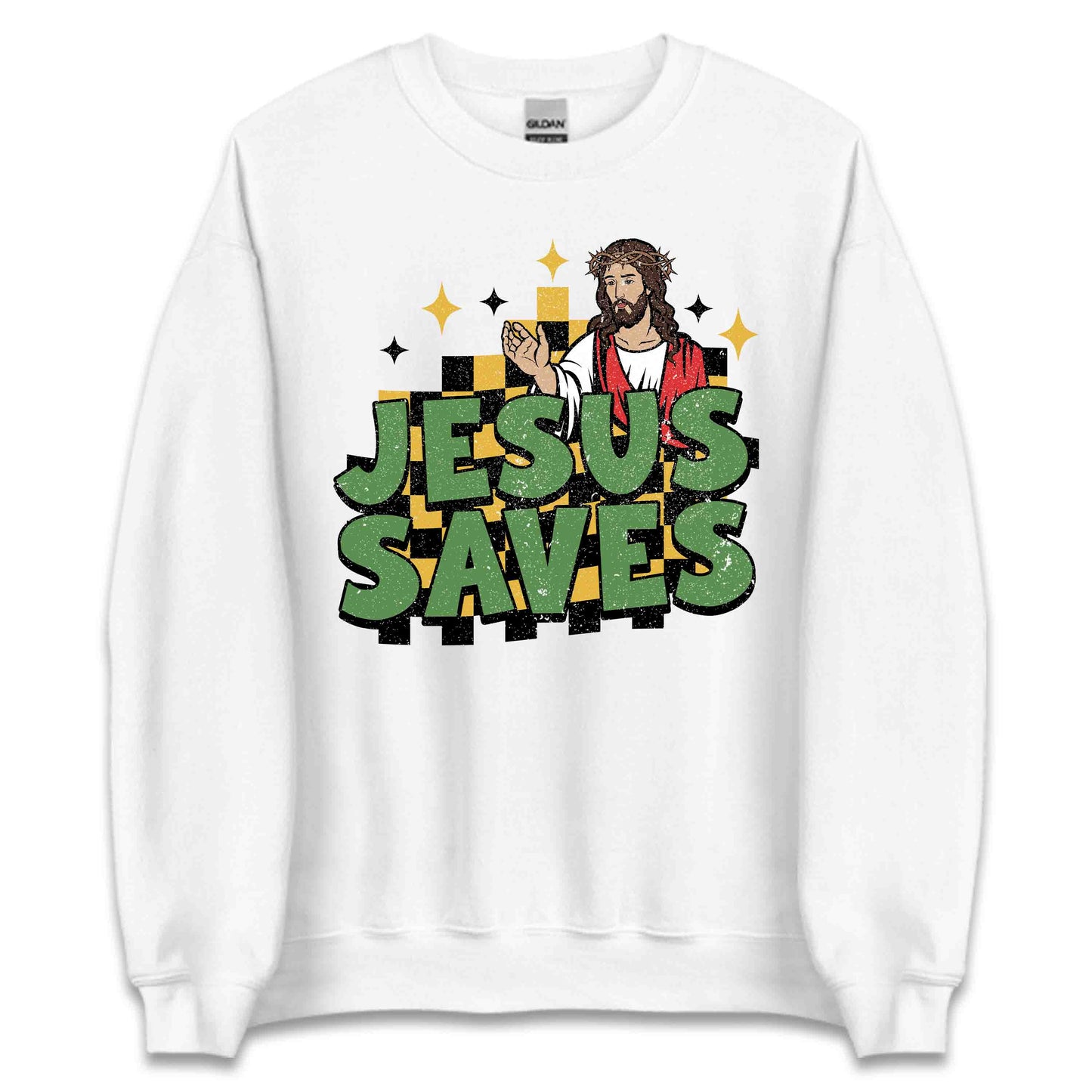 Jesus Saves Christian Christmas Religious Holiday Faith-Based Xmas | PRODUCT CODE: JSVCHTNMARGL