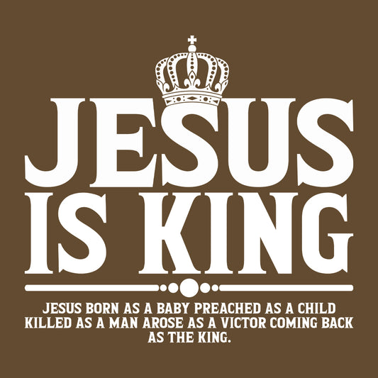 Jesus Is King Christian Crown of Victory Inspirational Faith | PRODUCT CODE: JUSJBGNCRWO