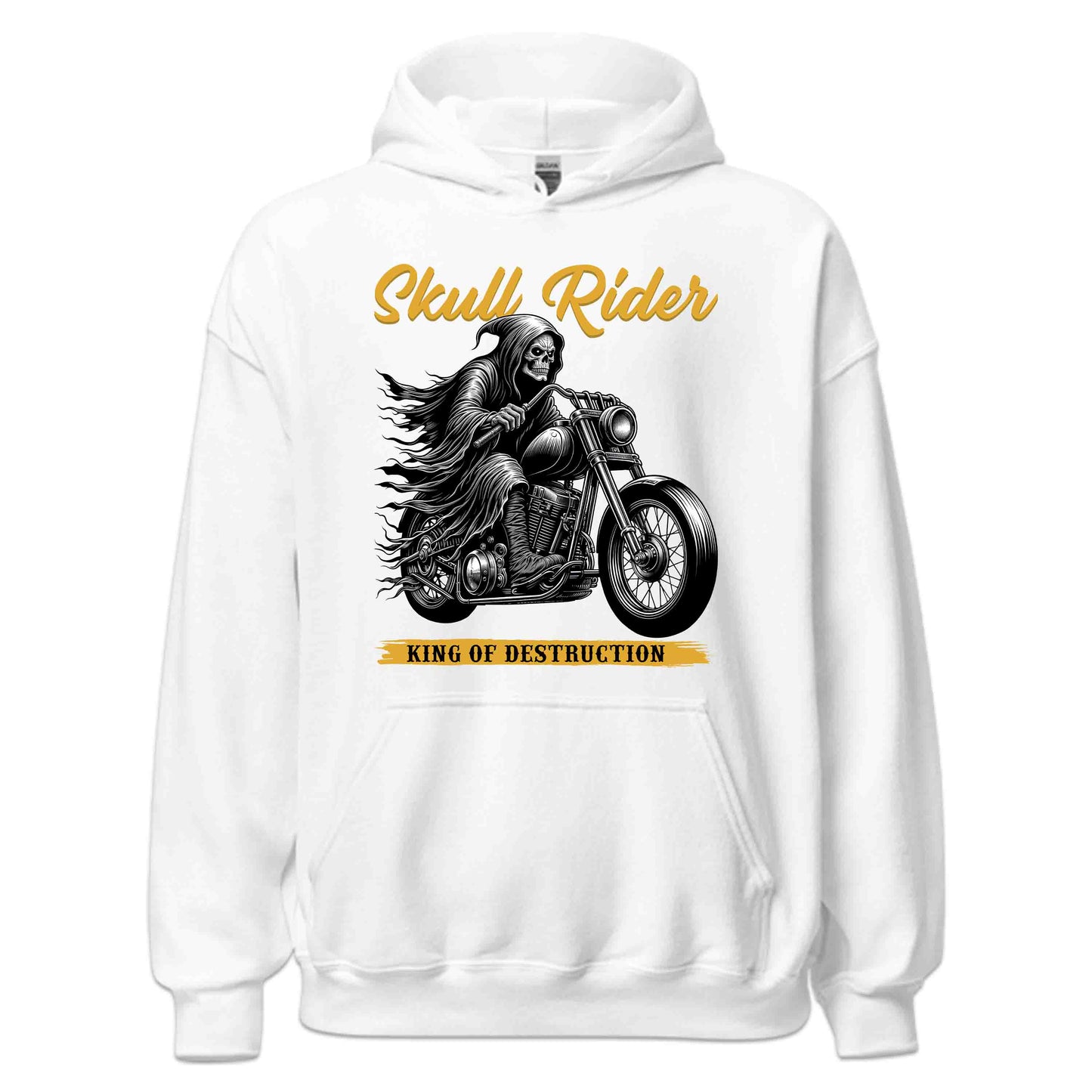 King of Destruction Biker Gothic Skull Rider | PRODUCT CODE: KGNDTRBQOAHW