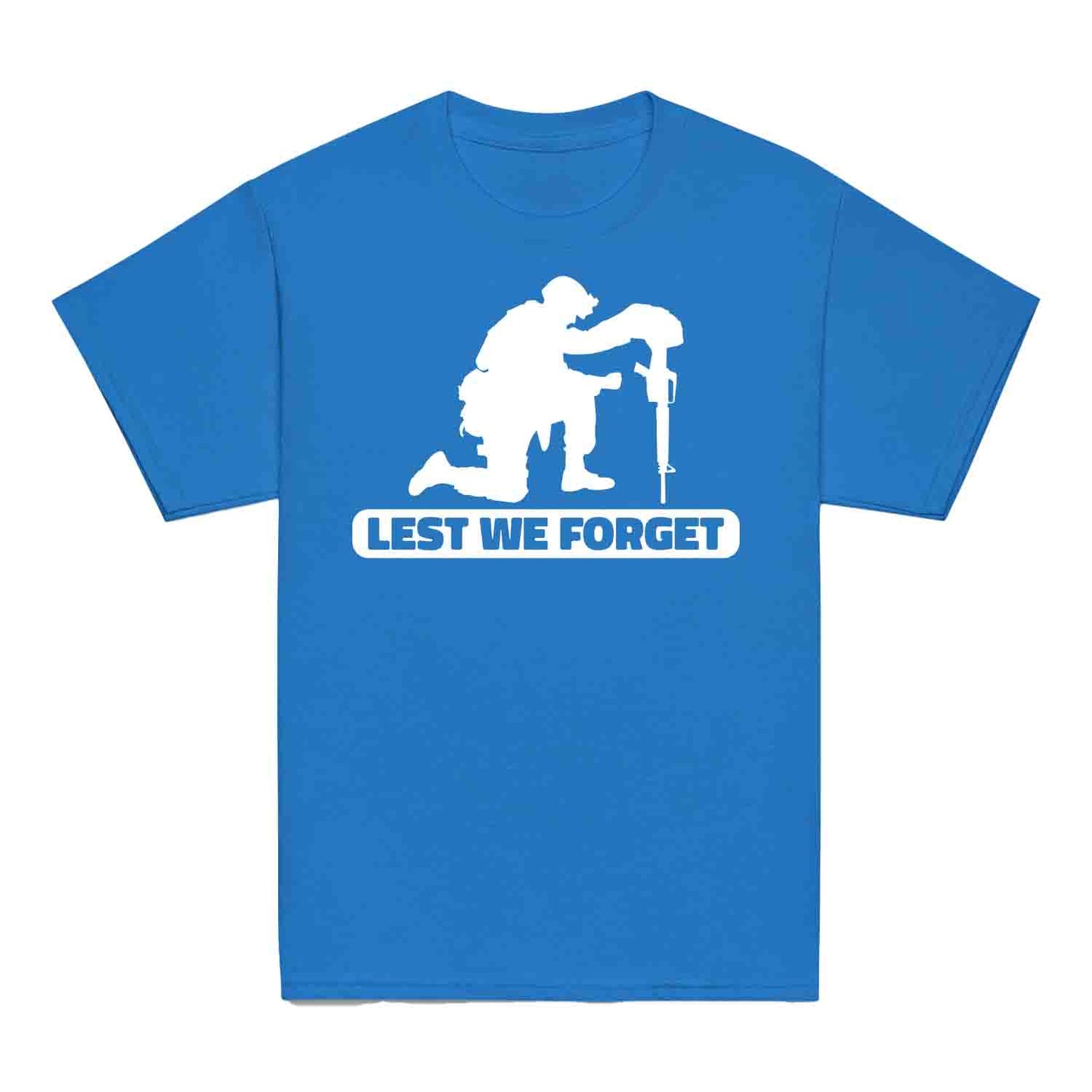 Lest We Forget Memorial Kids T-Shirt, ANZAC Day Jumper & Veteran Hoodie – Honoring Fallen Heroes Apparel | PRODUCT CODE: LASDTERFM