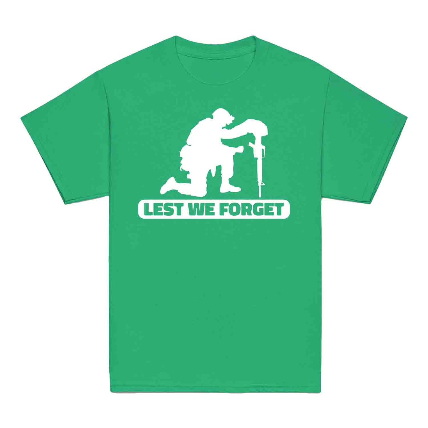 Lest We Forget Memorial Kids T-Shirt, ANZAC Day Jumper & Veteran Hoodie – Honoring Fallen Heroes Apparel | PRODUCT CODE: LASDTERFM