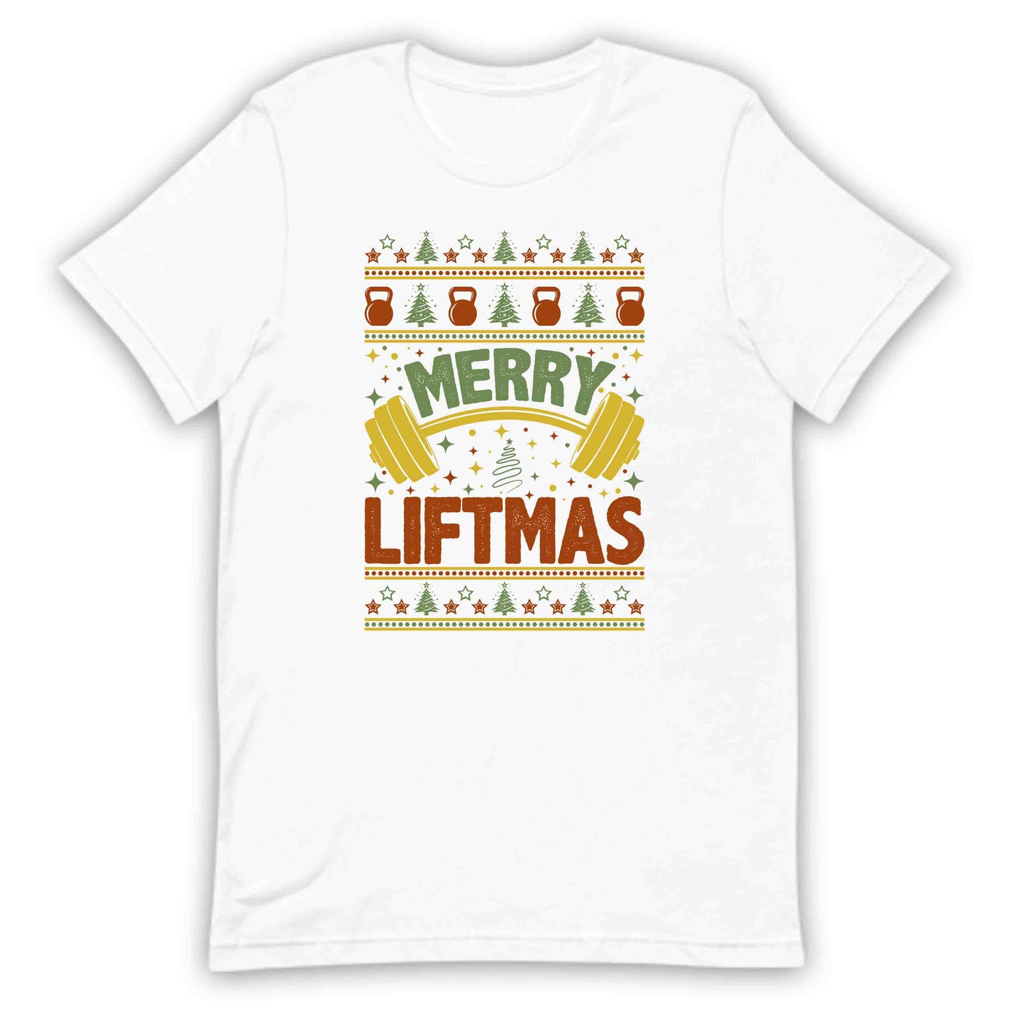 Merry Liftmas Christmas Gym Xmas Fitness Workout Enthusiast | PRODUCT CODE: LFTMSRYGCWE