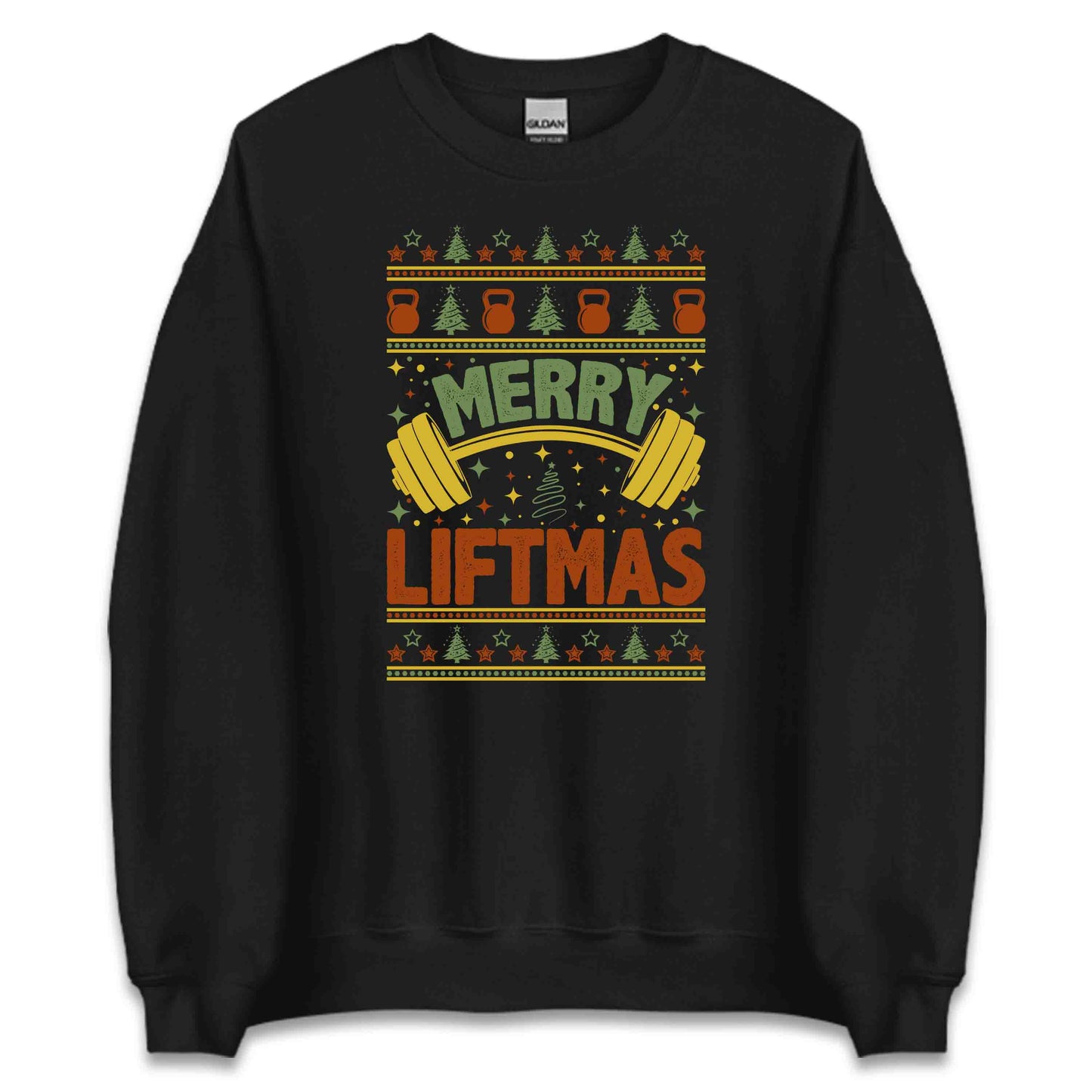 Merry Liftmas Christmas Gym Xmas Fitness Workout Enthusiast | PRODUCT CODE: LFTMSRYGCWE