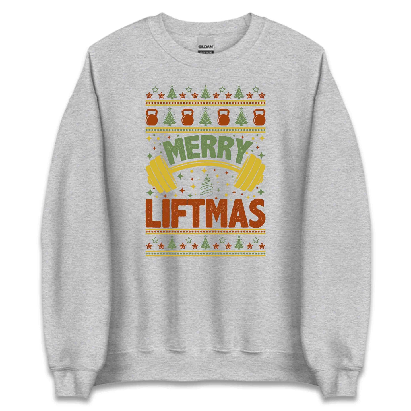 Merry Liftmas Christmas Gym Xmas Fitness Workout Enthusiast | PRODUCT CODE: LFTMSRYGCWE
