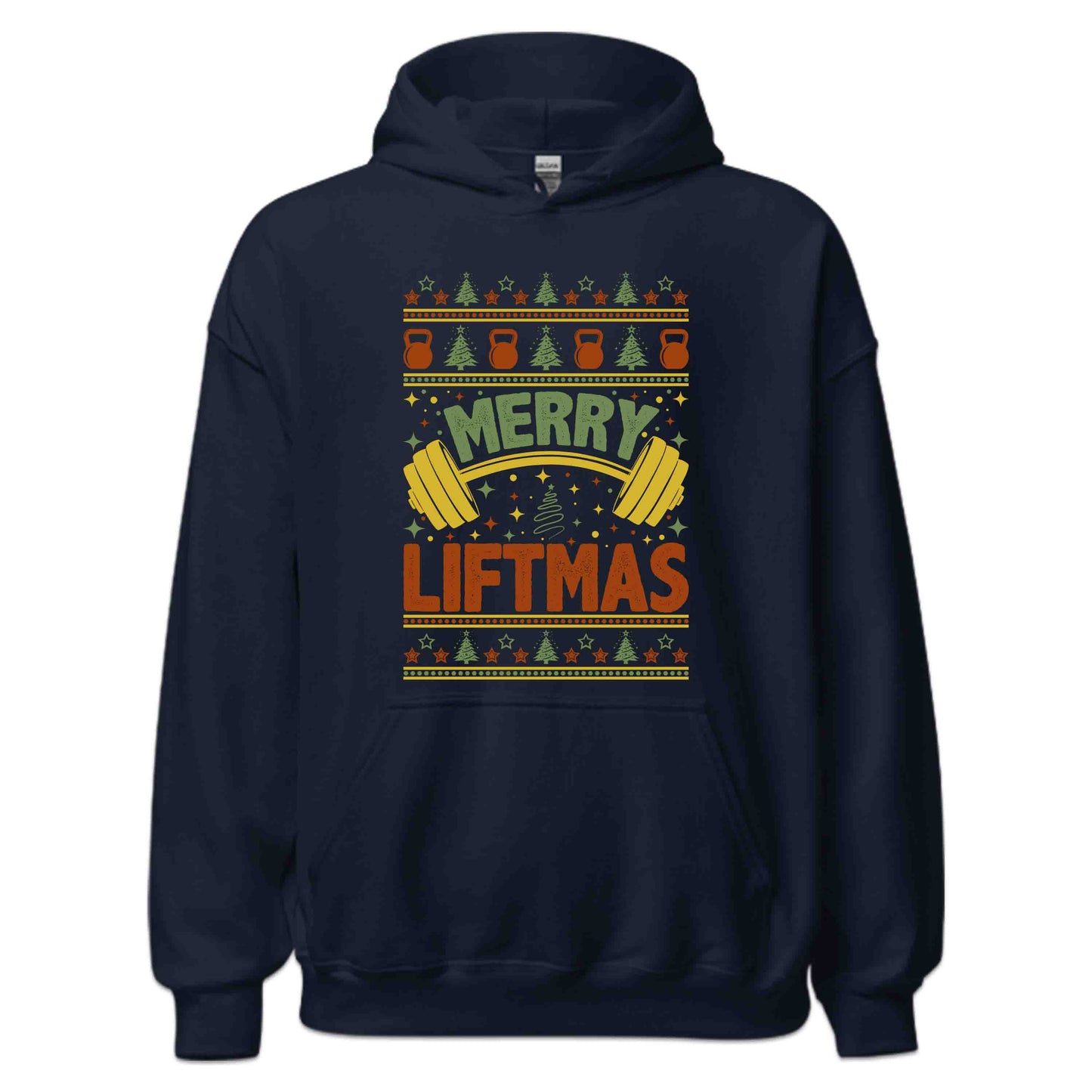 Merry Liftmas Christmas Gym Xmas Fitness Workout Enthusiast | PRODUCT CODE: LFTMSRYGCWE