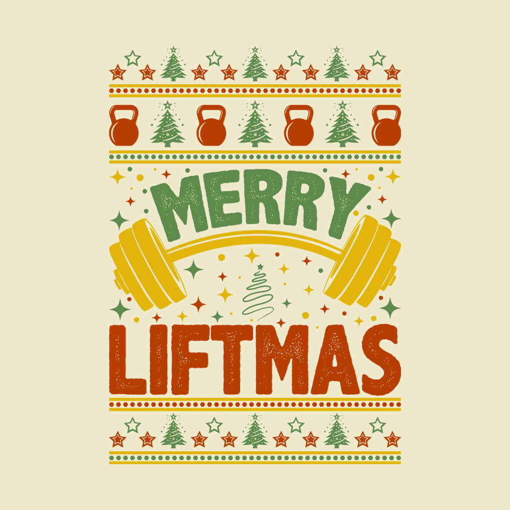 Merry Liftmas Christmas Gym Xmas Fitness Workout Enthusiast | PRODUCT CODE: LFTMSRYGCWE