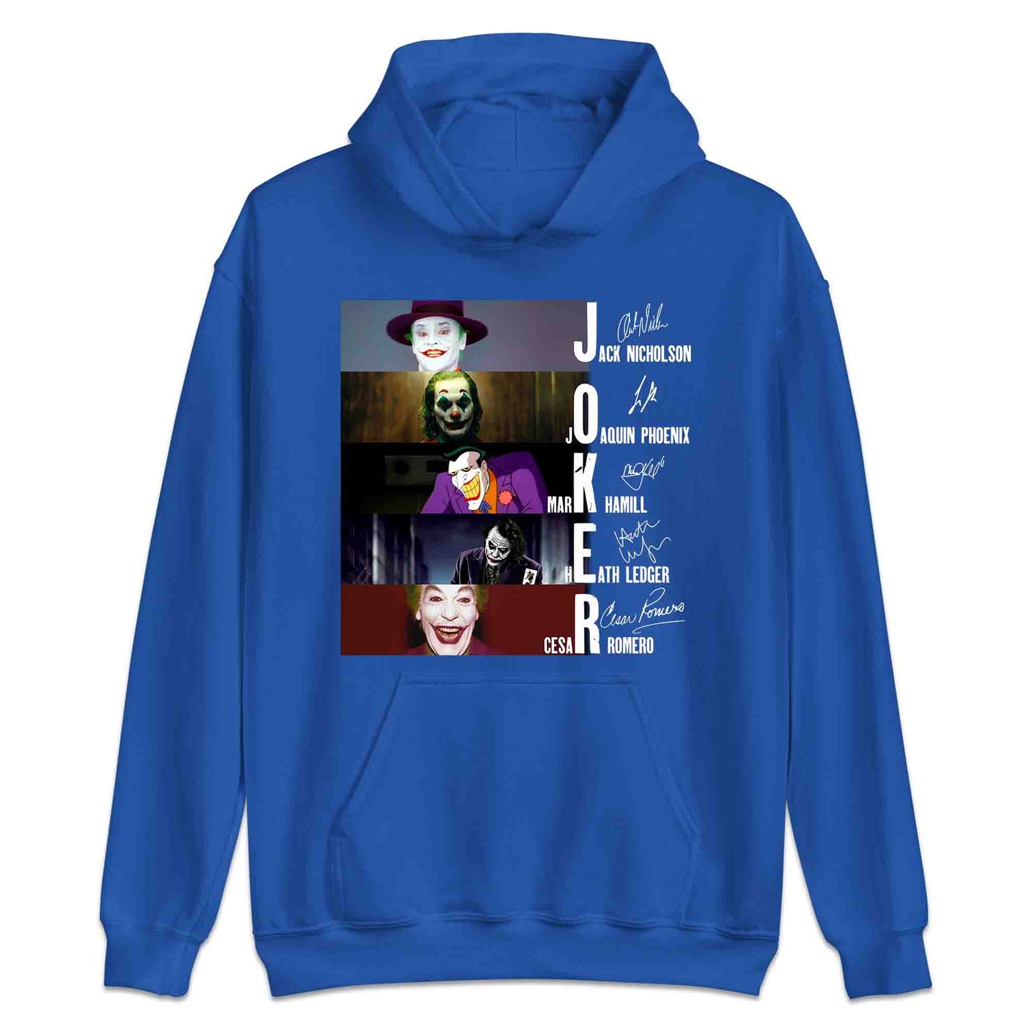 Legendary Jokers Evolution T-Shirt, Nicholson, Ledger, Phoenix & Hamill Tribute Hoodie – DC Villains Apparel | PRODUCT CODE: LGSBXCIYU