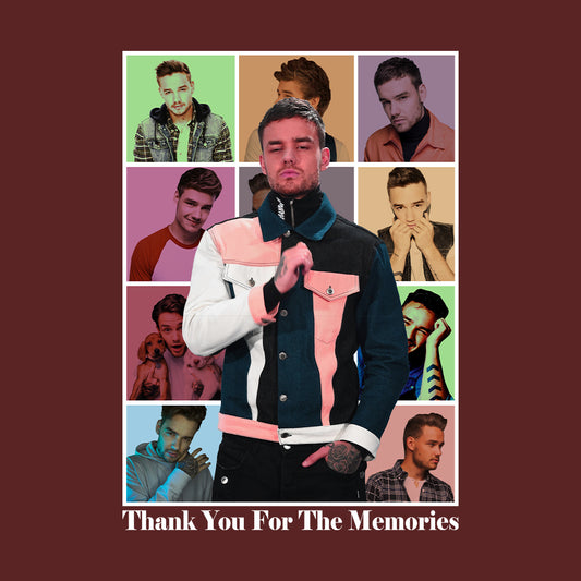 Liam Payne Thank You For The Memories RIP | PRODUCT CODE: LMPYNCLOGE