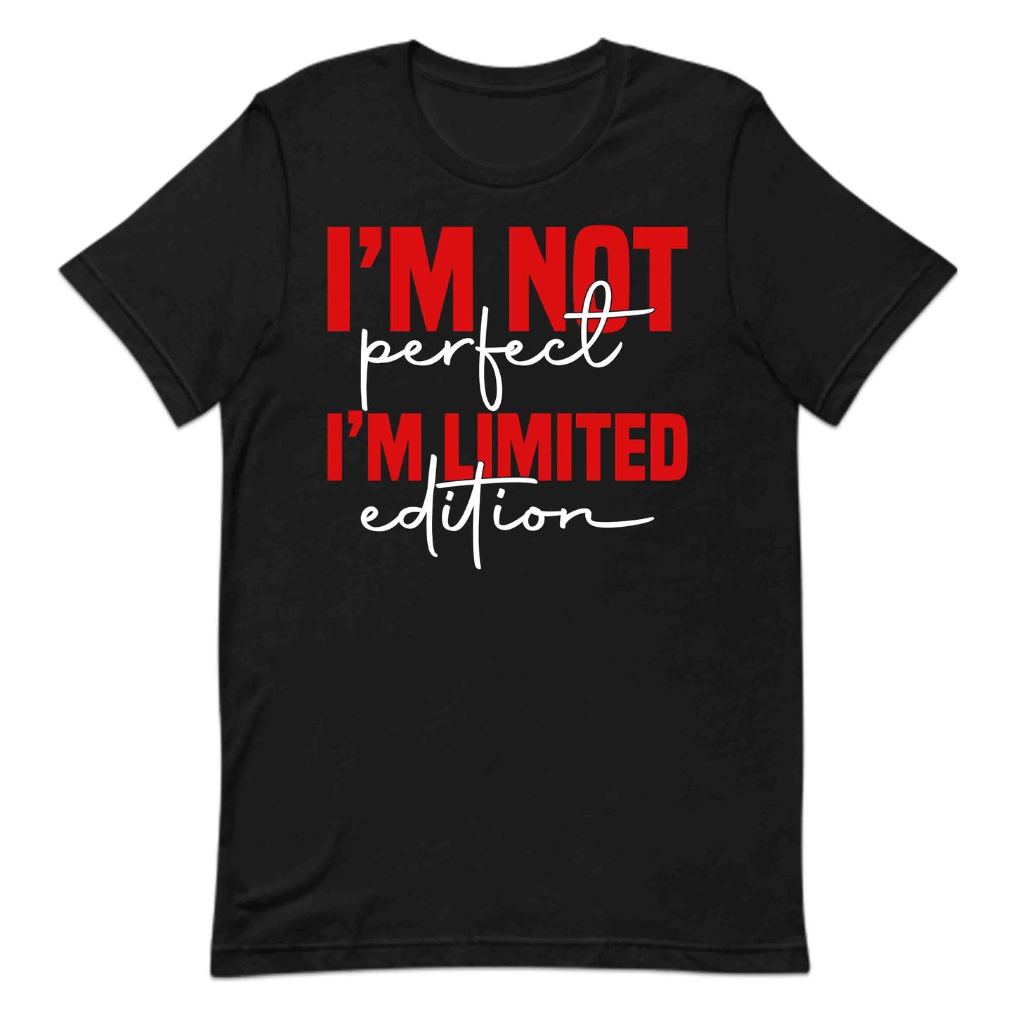 I'm Not Perfect I'm Limited Edition Motivational Quote Boho Inspirational | PRODUCT CODE: LMTEDNTOMVQ