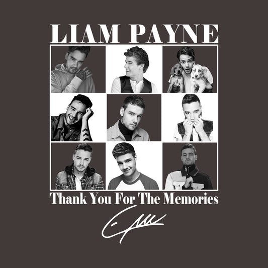 RIP Liam Payne Tribute Thank You For The Memories | PRODUCT CODE: LTHNKSNGRPYNC