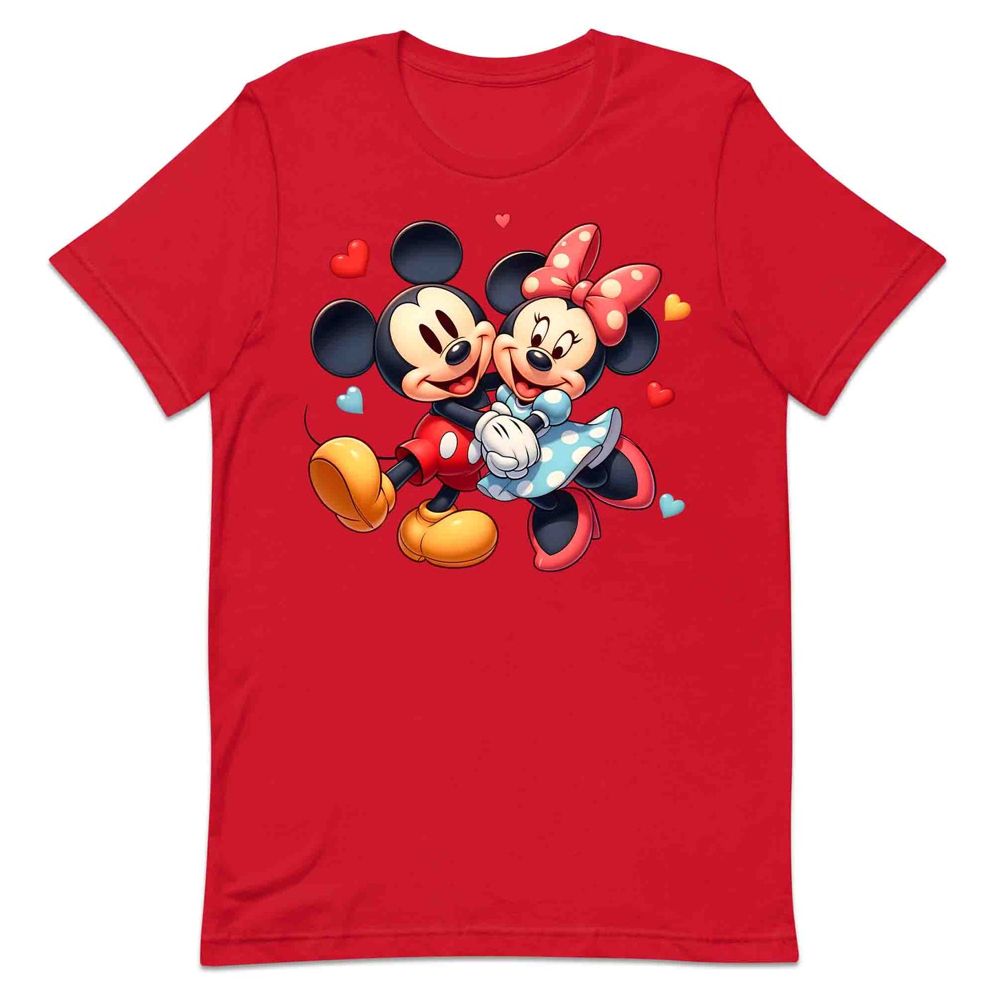 Mickey & Minnie Couple T-Shirt | Cute Matching Jumper| Disney Romantic Hoodie | PRODUCT CODE: MADSKTWECIP