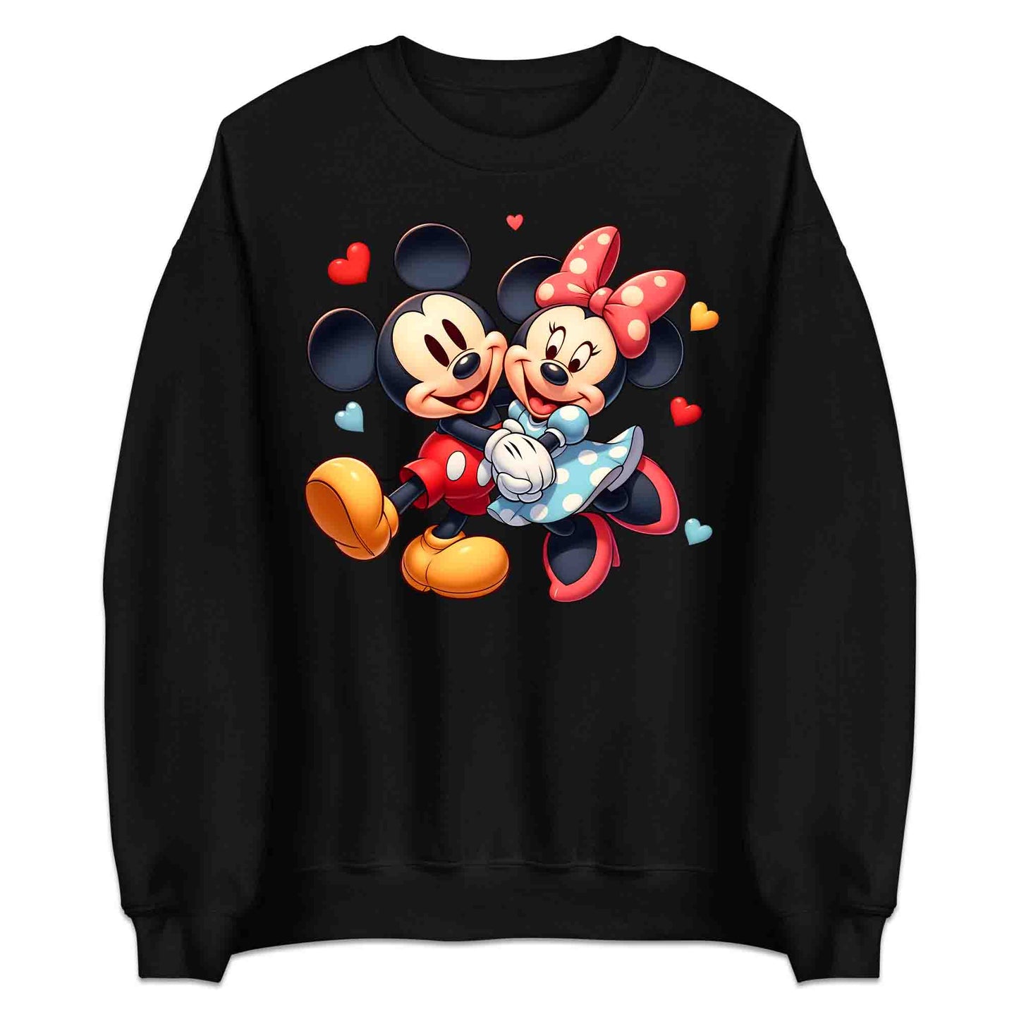 Mickey & Minnie Couple T-Shirt | Cute Matching Jumper| Disney Romantic Hoodie | PRODUCT CODE: MADSKTWECIP