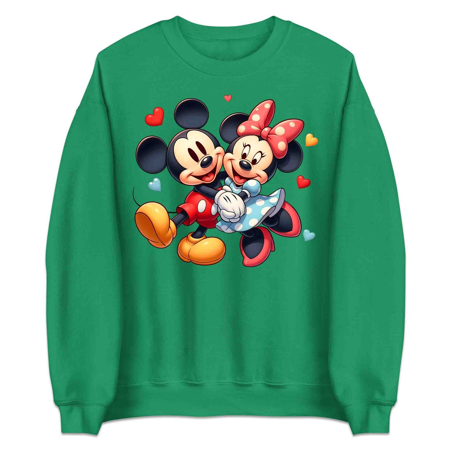 Mickey & Minnie Couple T-Shirt | Cute Matching Jumper| Disney Romantic Hoodie | PRODUCT CODE: MADSKTWECIP