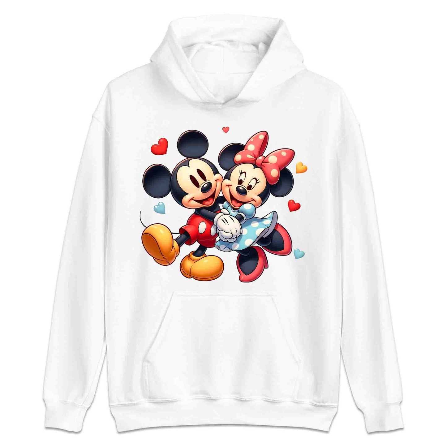 Mickey & Minnie Couple T-Shirt | Cute Matching Jumper| Disney Romantic Hoodie | PRODUCT CODE: MADSKTWECIP