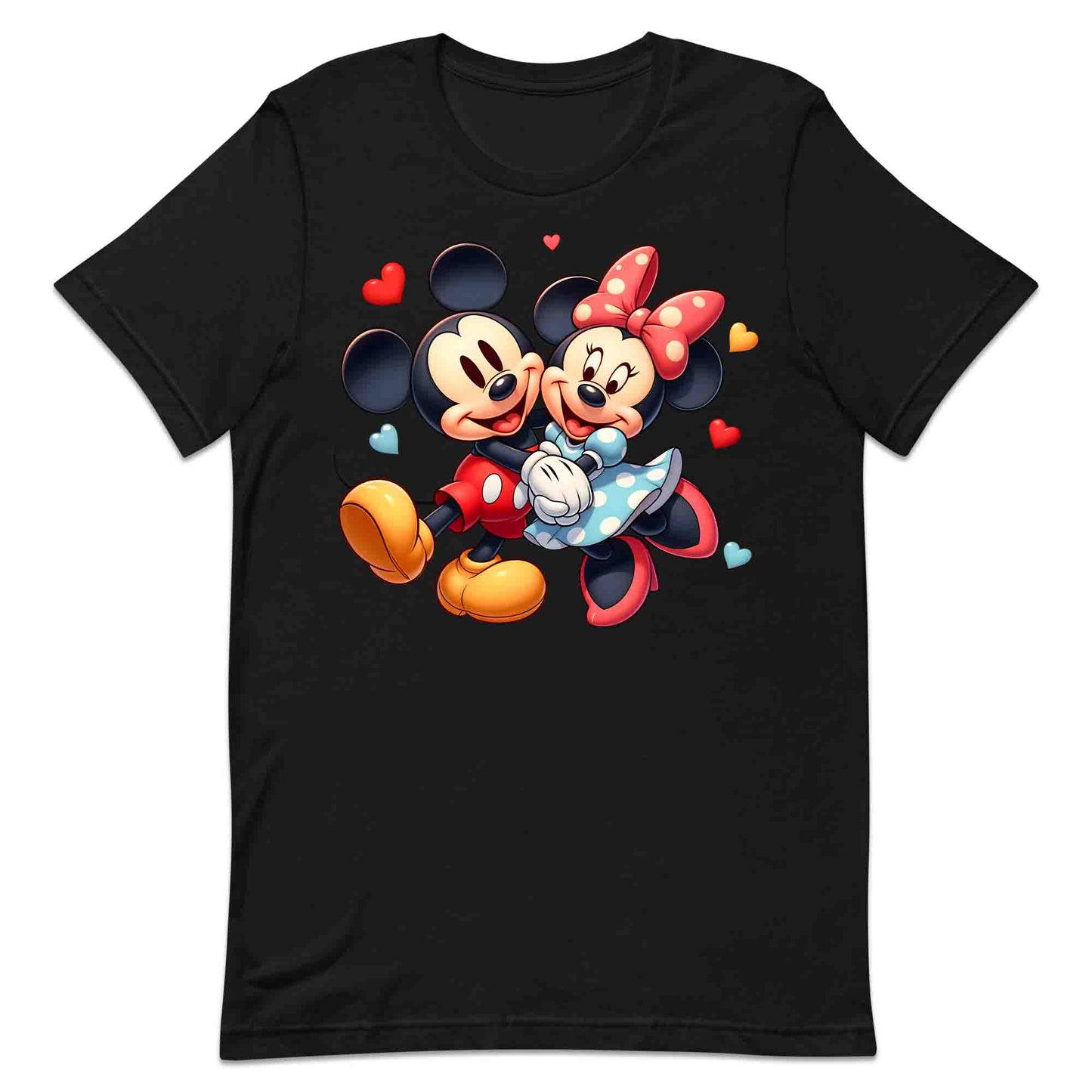 Mickey & Minnie Couple T-Shirt | Cute Matching Jumper| Disney Romantic Hoodie | PRODUCT CODE: MADSKTWECIP