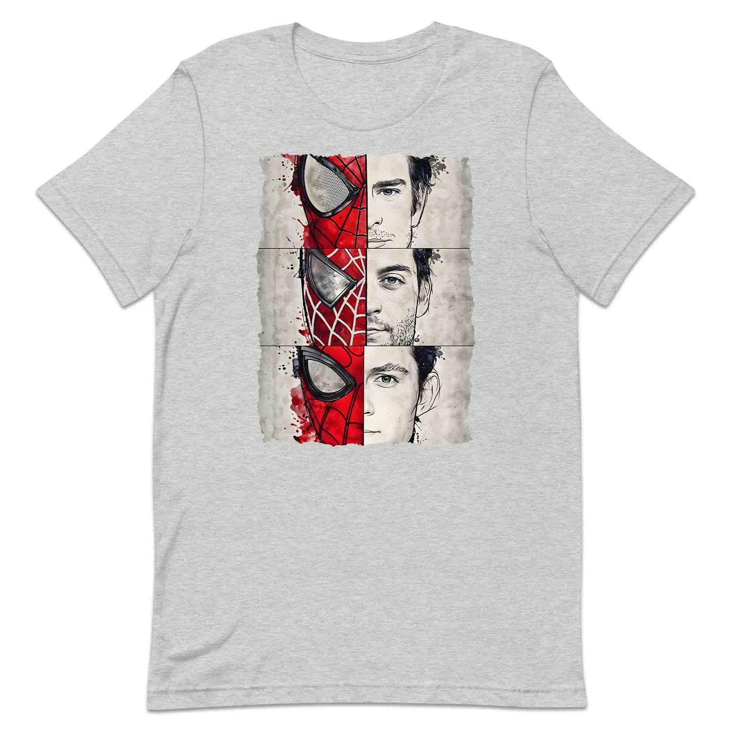 Spider-Man Trio T-Shirt, Tobey, Andrew & Tom Jumper – Marvel Multiverse Hero Hoodie & MCU Apparel | PRODUCT CODE: MCBEWQPL