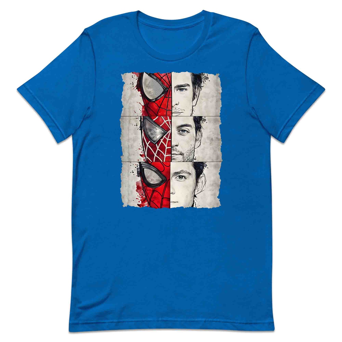 Spider-Man Trio T-Shirt, Tobey, Andrew & Tom Jumper – Marvel Multiverse Hero Hoodie & MCU Apparel | PRODUCT CODE: MCBEWQPL
