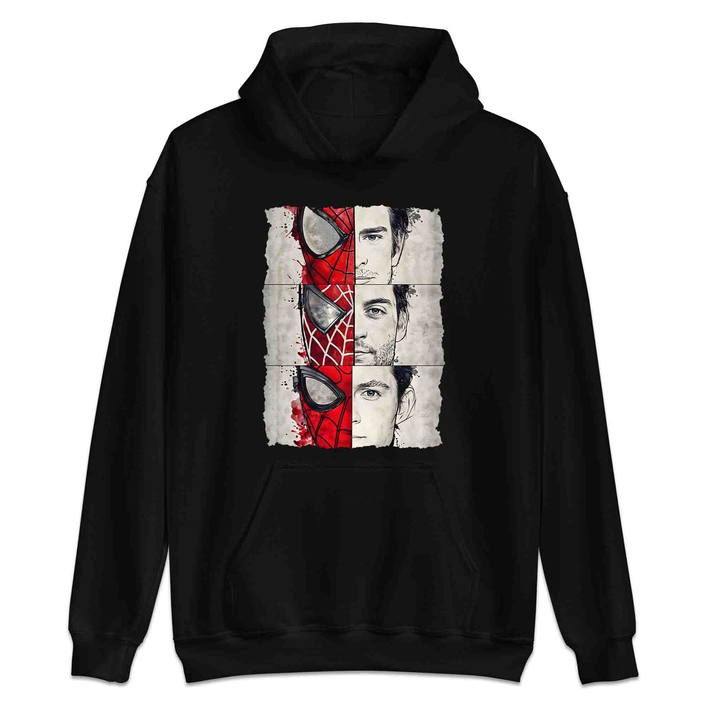 Spider-Man Trio T-Shirt, Tobey, Andrew & Tom Jumper – Marvel Multiverse Hero Hoodie & MCU Apparel | PRODUCT CODE: MCBEWQPL