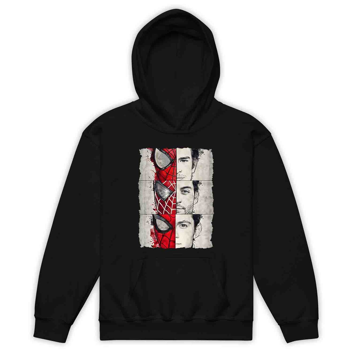 Spider-Man Trio Kids T-Shirt, Tobey, Andrew & Tom Jumper – Marvel Multiverse Hero Hoodie & MCU Apparel | PRODUCT CODE: MCBEWQPL