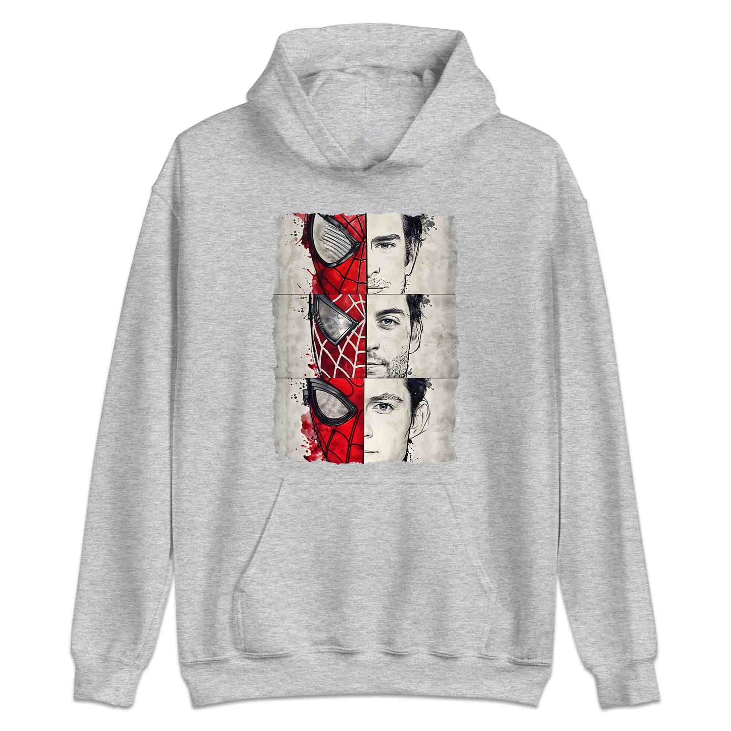 Spider-Man Trio T-Shirt, Tobey, Andrew & Tom Jumper – Marvel Multiverse Hero Hoodie & MCU Apparel | PRODUCT CODE: MCBEWQPL