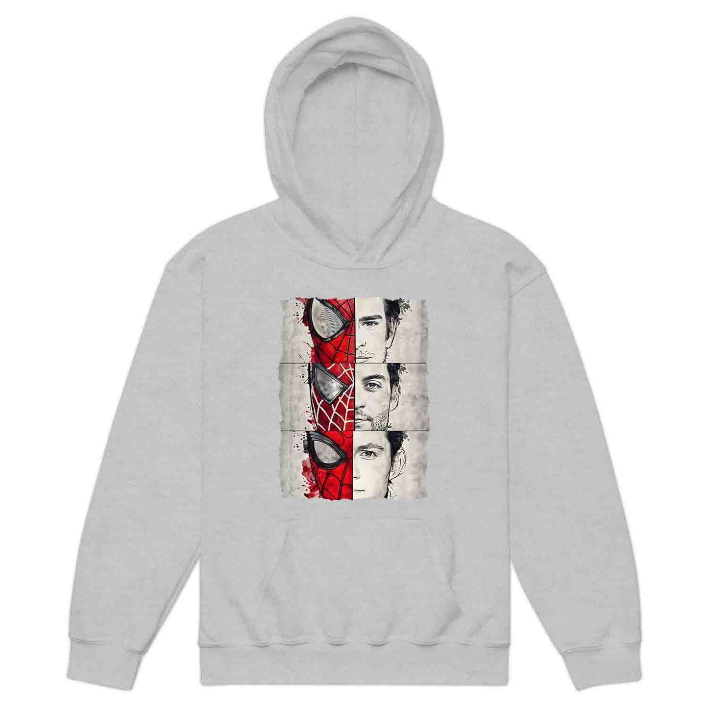 Spider-Man Trio Kids T-Shirt, Tobey, Andrew & Tom Jumper – Marvel Multiverse Hero Hoodie & MCU Apparel | PRODUCT CODE: MCBEWQPL