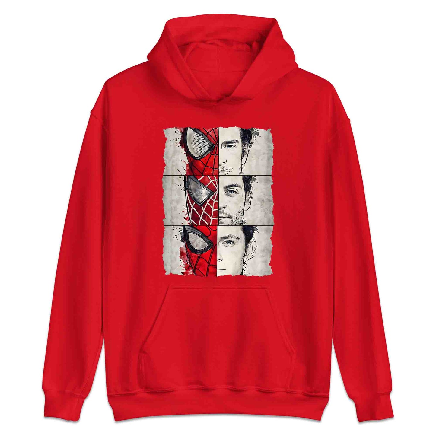 Spider-Man Trio T-Shirt, Tobey, Andrew & Tom Jumper – Marvel Multiverse Hero Hoodie & MCU Apparel | PRODUCT CODE: MCBEWQPL