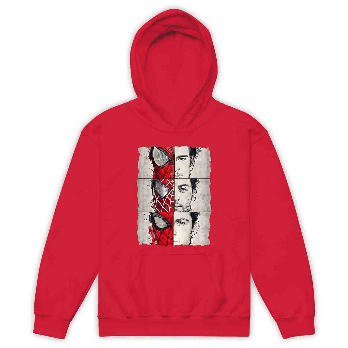 Spider-Man Trio Kids T-Shirt, Tobey, Andrew & Tom Jumper – Marvel Multiverse Hero Hoodie & MCU Apparel | PRODUCT CODE: MCBEWQPL