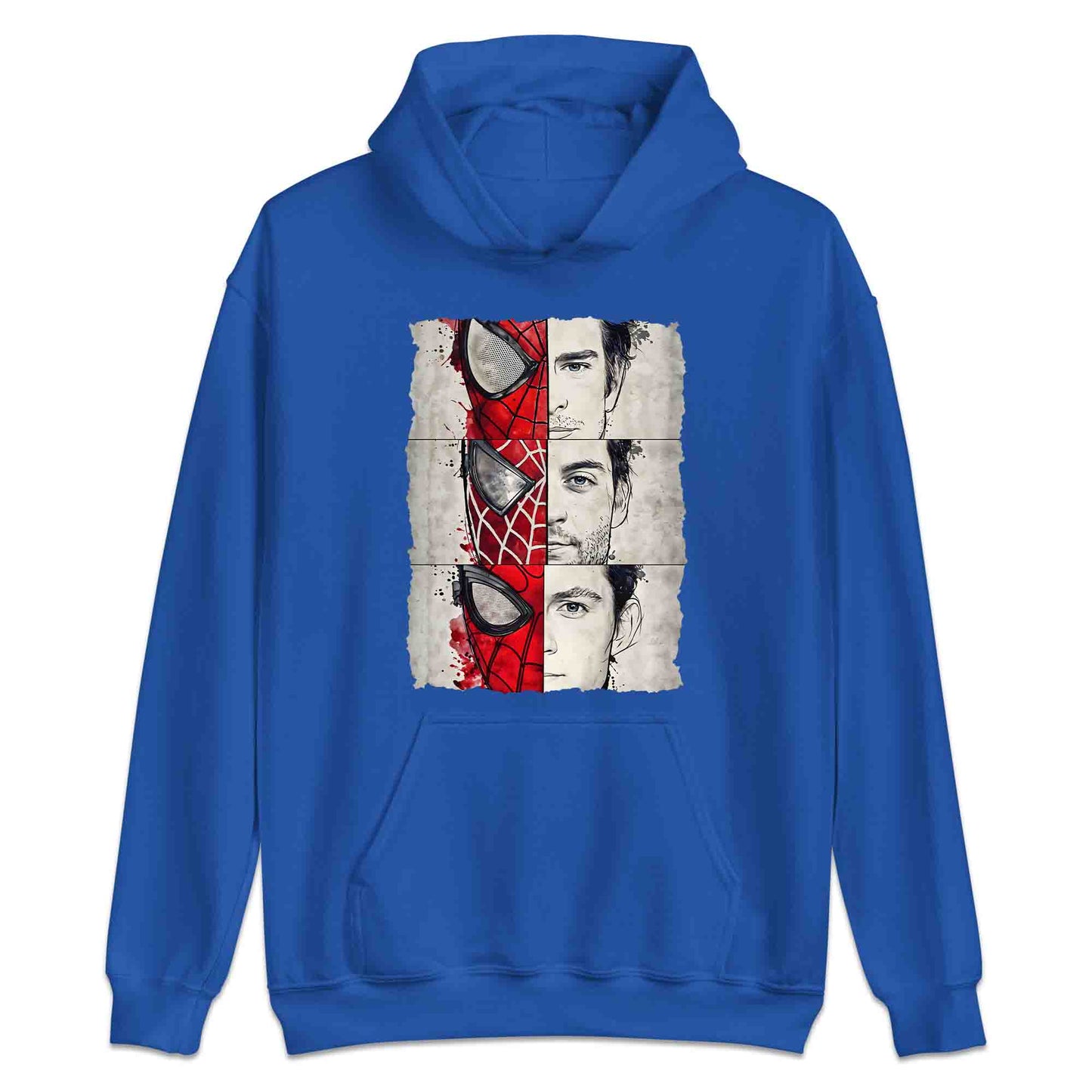 Spider-Man Trio T-Shirt, Tobey, Andrew & Tom Jumper – Marvel Multiverse Hero Hoodie & MCU Apparel | PRODUCT CODE: MCBEWQPL